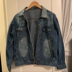 Women’s Denim Jacket with Stars